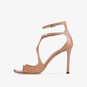 Disponibles, Recomendación Caliente, Tacones Altos Stiletto con Punta Abierta y Botones Cruzados, Primavera-Verano 2026 - Product Image 6