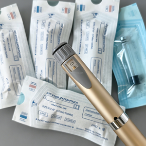 <span class=keywords><strong>Stylo</strong></span> d'injection d'<span class=keywords><strong>insuline</strong></span> professionnel réutilisable et réglable en métal et plastique, <span class=keywords><strong>aiguille</strong></span> de seringue médicale 3 ml - Product Image 2