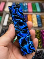 Matériau en acrylique coulé pour manche de couteau, feuille d'acrylique à motifs décoratifs pour manches de couteaux personnalisés et couteaux EDC