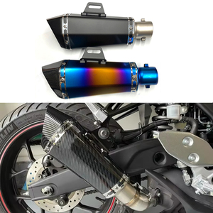 Silencieux d'échappement de moto de haute qualité Racing Line avec DB Killer pour GIXXER155 SF250 ZX25R RSV4 <span class=keywords><strong>MT09</strong></span> TMAX XMAX125 NVX AEROX - Product Image 6