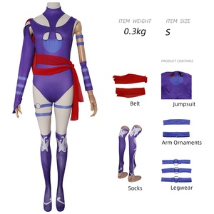 Disfraz de Personaje de Película de Héroe, Hombre <span class=keywords><strong>Invisible</strong></span>, Mono de Mariposa, Poliéster Elástico, Disfraz de Halloween - Product Image 2