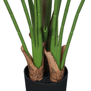 طائر صناعي 6 قدم من نبات الجنة مع وعاء بلاستيكي هدية ديكور للأماكن الداخلية والخارجية - Product Image 4