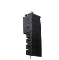 Altavoz Profesional de Línea Activa de Alto Rendimiento con Dos Woofers de 8 Pulgadas y 500W RMS de Potencia para Sonido en Vivo, DJ y Fiestas