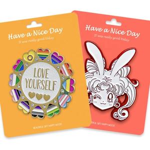 Personnalisé Mignon Métal Artisanat Anime Badge Cadeaux Fabricant Logo Personnalisé Doux Dur Épinglette Épingles En Émail - Product Image 2