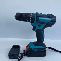 Ensemble de perceuse à percussion sans fil 21V sans balais multifonctionnelle Batterie à vitesse variable OEM personnalisable Perçage Perceuse à percussion sans balais