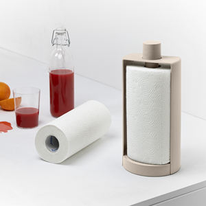 Portarrollos de Polipropileno Turtledove 16x8x34cm (18cm de Altura) Hecho en Italia para Muebles de Cocina, Piezas por Caja 2 - Product Image 2