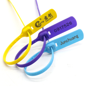 JCPS201 400mm Cerradura <span class=keywords><strong>de</strong></span> plástico Sellos <span class=keywords><strong>DE</strong></span> SEGURIDAD Sello <span class=keywords><strong>de</strong></span> manipulación con número - Product Image 2