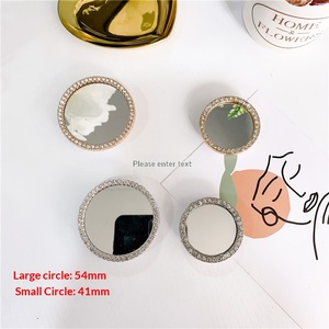 Korean Style Diamond-encrusted Love <b>Mirror</b> for Adhesive Telescopic Mobile Phone <b>Bracket</b> for Desk - Product Image 4