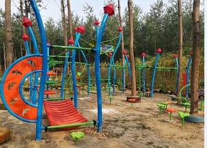 Equipo <span class=keywords><strong>de</strong></span> entrenamiento para niños, juego <span class=keywords><strong>de</strong></span> escalada <span class=keywords><strong>de</strong></span> red al aire libre, juego <span class=keywords><strong>de</strong></span> cuerda para Parque <span class=keywords><strong>de</strong></span> Atracciones - Product Image 4