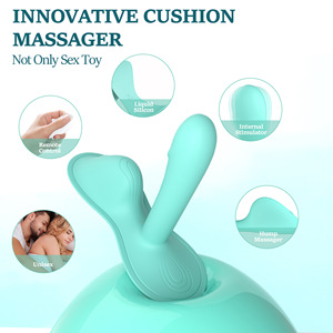 Full Silicone Sex Toy APP <b>Control</b> Vibrating Pad Dildo <b>Vibrator</b> 9 Frequencies USB Rechargeable IPX7 Waterproof for Female - Product Image 2