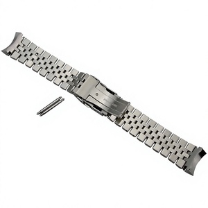 สายนาฬิกาข้อมือสแตนเลสแท้ 316L คุณภาพสูง ขนาด 22 มม. หัวโค้ง สำหรับนาฬิกา SKX007 - Product Image 5