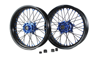 Ruedas <span class=keywords><strong>Supermotard</strong></span> de 17 Pulgadas para Motocicleta Deportiva 250 EXC <span class=keywords><strong>125</strong></span> EXC de Aleación de Aluminio de Alto Rendimiento - Product Image 4