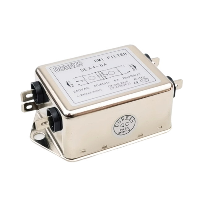 220VAC Single Phase EMI EMC Power Line Noise Filter | High Performance Appliance Filter UL CE RoHS Model 3A 6A 10A 20A