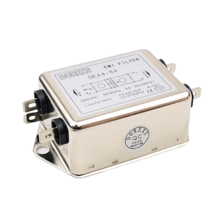 220VAC Single Phase EMI EMC Power Line Noise Filter | UL CE RoHS ...
