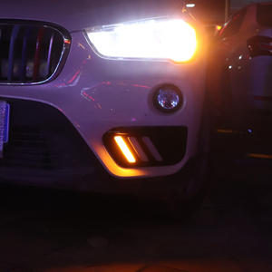 Pour <span class=keywords><strong>BMW</strong></span> X1 2015-2019 F48 F49 pare-chocs avant mise à niveau LED <span class=keywords><strong>dynamique</strong></span> feux diurnes voiture lumières assemblage outil accessoires - Product Image 6