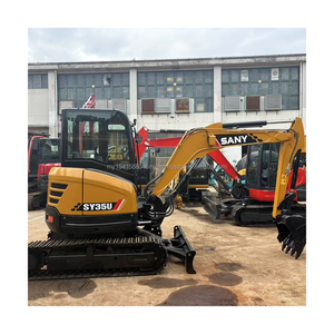 SANY SY35U Excavator 3.5Tons 95%New Original with EPA CE Sany 35u Mini Excavator Farm Household <b>Small</b> Excavator - Product Image 4