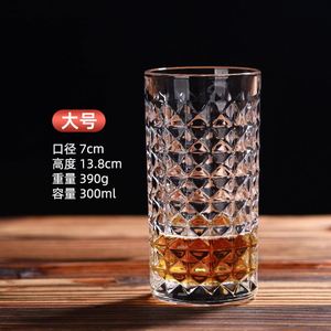 Juego de Vasos de Vidrio Repujado para Restaurante, con Borde Dorado, para Vino, Whisky, <span class=keywords><strong>Cerveza</strong></span>, Leche, Té, Jugo, Agua, para Desayuno y Comida - Product Image 6