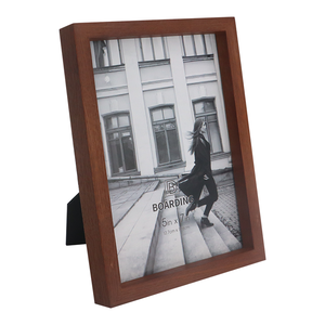 Cornice in legno massello naturale Vintage accessorio per Album fotografico in stile classico a grandezza naturale per Display da tavolo - Product Image 3