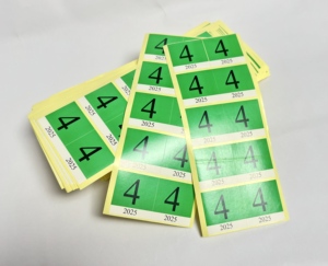 Bền tùy chỉnh in tự dính giấy dán logo không thấm nước chống giả thân thiện với môi vận chuyển bao bì nhãn cho - Product Image 4