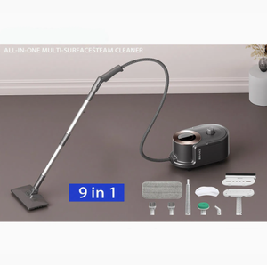 Nettoyeur vapeur portable haute température <span class=keywords><strong>pour</strong></span> la maison, 2000W, réservoir d'eau <span class=keywords><strong>de</strong></span> grande capacité <span class=keywords><strong>de</strong></span> 1,9L <span class=keywords><strong>pour</strong></span> la <span class=keywords><strong>cuisine</strong></span>, les vapeurs, les canapés - Product Image 4