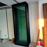 Modern Design School Conference Room Operable Movable Sliding Partition Foldable Office Glass Wall System Hall Villa Living Room