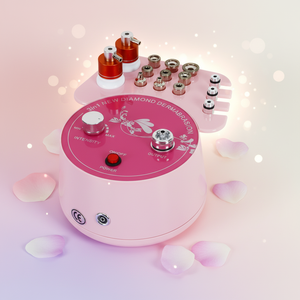 Portable 3-in-1 Diamond Hydrodermabrasion Microdermabrasion Machine Vacuum Suction for Eyes Face Desktop for Home Use US/IT - Product Image 1