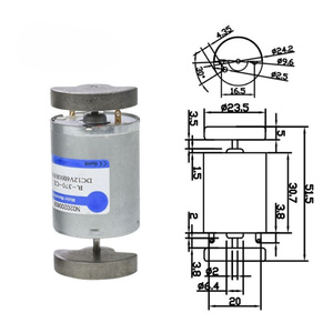 Motor Elétrico Mini R370 12-24V DC 6000 Rpm Projetado para Massageador Dildo Vibrador Brinquedos Sexuais - Product Image 2