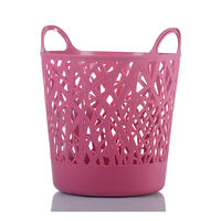 Panier à linge personnalisé avec logo, panier de rangement portable en plastique