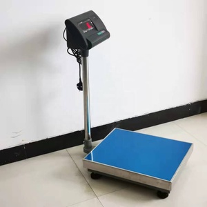 लौह सामग्री इलेक्ट्रॉनिक वजन संतुलन एलसीडी डिस्प्ले ScreenBench पैमाने 600kg डिजिटल मंच वजन तराजू - Product Image 3