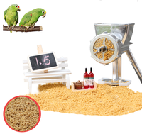 Machine de fabrication d'aliments pour animaux domestiques, tubes d'aliments, pour poules, oiseaux, nouveauté, prix Machine