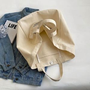 Low Price Promotion Outdoor Big Capacity Long Handle Eco ToteBag Custom Logo <b>Plain</b> Organic Cotton <b>Canvas</b> Shopping Tote Bag - Product Image 4
