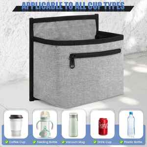 Multifunctional Travel Caddy Luggage Cup Holder Also As a Stroller & Automotive Cup Holder - Product Image 3