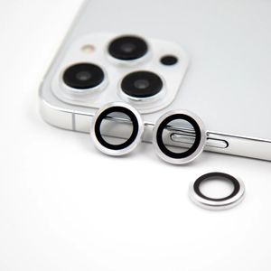 CD ligne verre trempé caméra lentille protecteur métal aigle yeux téléphone portable lentille anneau pour IPhones 16 15 Pro Max 14 13 Pro 12 11 - Product Image 2