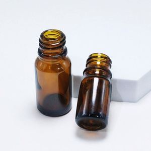 Wholesale <b>Empty</b> Cosmetic Amber Glass Body <b>Oil</b> Serum 15ml 20ml 30ml Dropper <b>Bottles</b> Bamboo Cap Screen Printed Custom Logo - Product Image 2