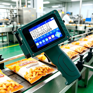 DMX新型12.7mmインクジェットプリンター小型家庭用/業務用ラベル・革・ステッカー印刷半自動日付印字インクジェットコーダープリンター - Product Image 2
