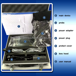 Échographe vétérinaire portable pour bovins et chevaux, <span class=keywords><strong>scanner</strong></span> de gestation à ultrasons avec écran de 5,6 pouces, garantie de 2 ans, règle graduée - Product Image 6