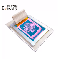 Marco de Serigrafía de Aluminio con Malla de Poliéster para Impresión Personalizada de Camisetas, Textiles y PCB