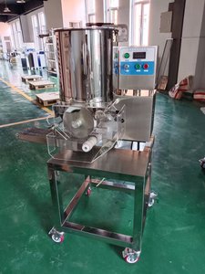 Restaurante Patty Equipment Prensa <span class=keywords><strong>de</strong></span> comida rápida <span class=keywords><strong>Hamburguesa</strong></span> Empanadas Nuggets <span class=keywords><strong>de</strong></span> pollo Pie Grosor ajustable Patty Press Machine - Product Image 3