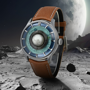 <span class=keywords><strong>Orologio</strong></span> <span class=keywords><strong>Automatico</strong></span> da <span class=keywords><strong>Uomo</strong></span> Moon Walker Creative con Quadrante Luminoso 3D a Vista e Design Innovativo - <span class=keywords><strong>Orologio</strong></span> Meccanico da <span class=keywords><strong>Uomo</strong></span> - Product Image 1