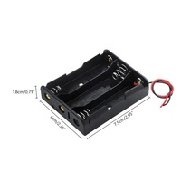 Boîtier de batterie 18650 avec 1/2/3/4 piles au lithium en série et en parallèle, interface d'alimentation USB, carte de connexion DC, type SMT