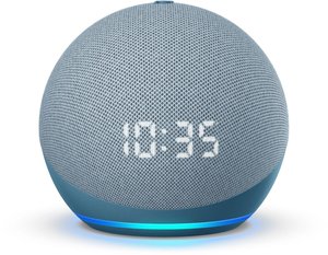 Alaxe Echo Dot thế hệ thứ 5 thông minh trợ lý giọng nói loa với đồng hồ không dây di động ngoài trời & nhà thông minh kết nối loa - Product Image 6