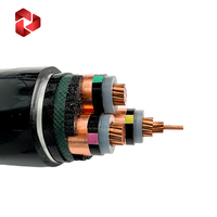Cable de Alimentación de Cobre de Media Tensión XLPE PVC, Cable Eléctrico Subterráneo, Proveedor de Cables