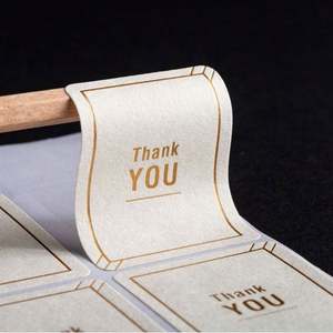 Packaging Logo Custom Label Sticker <b>Sheet</b> Food Waterproof Adhesive Vinyl Sticker Roll - Product Image 6