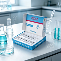 Boîtes en papier liquide découpées au laser et laminées sur mesure, emballages de qualité alimentaire et médicale pour produits liquides