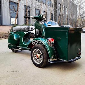 Chariot de vente ambulant compact pour desserts glacés, avec grande capacité de stockage, idéal pour parcs et plages, pour la vente de produits alimentaires - Product Image 6