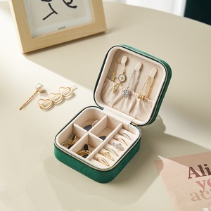 Hotsale Premium Vintage Fully Partitioned Recycled Cardboard Jewelry Packaging Kit with Zipper Closure for <b>Wedding</b> Guest Favors - Product Image 1