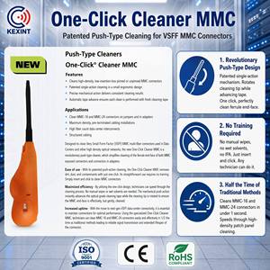 KEXINT <span class=keywords><strong>MMC</strong></span> 24 Penna per Pulizia Fibra Ottica, Pulitore One-Click per Data Center - Product Image 2