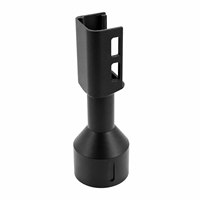 Boîtier de tube optique pour vision industrielle en aluminium usiné CNC sur mesure, anodisé noir, OEM