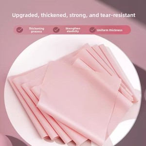 Bande de Résistance en Latex Haute Élasticité <span class=keywords><strong>pour</strong></span> Entraînement des Fessiers, Sangle de Yoga Durable <span class=keywords><strong>pour</strong></span> Étirements, Remodelage Corporel, Exercices des Jambes et des Bras, Utilisation à Domicile ou en Salle de Sport - Product Image 5