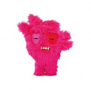 Llavero de peluche monstruo adorable y grande con dientes, relleno de algodón PP supersuave, tipo oso, para alivio del estrés, bordado. - Product Image 6